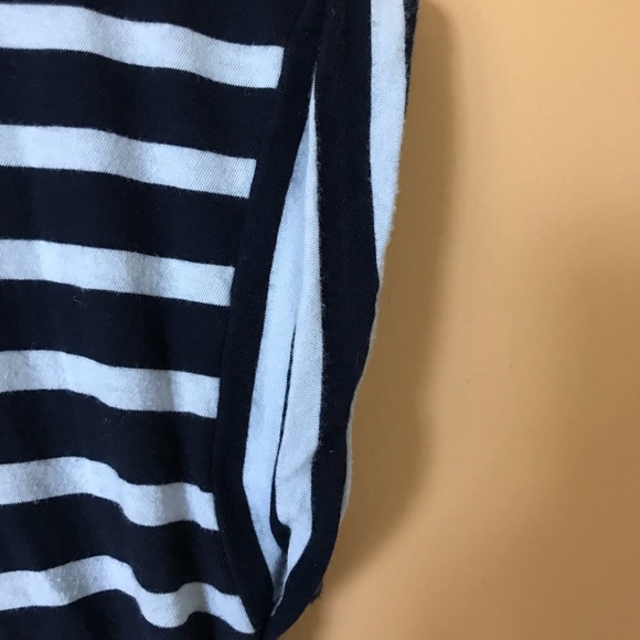 J. Crew Factory Striped Rolled Sleeve T-Shirt -995 - Picture 3 of 7